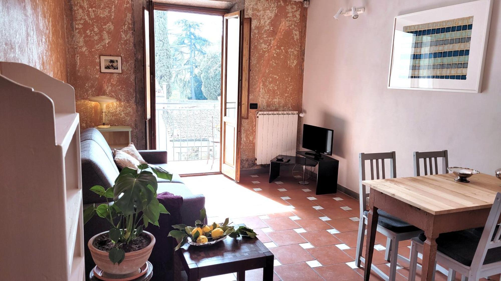 Vista Su Giardini Storici In Oltrarno Apartment Firenze Bagian luar foto